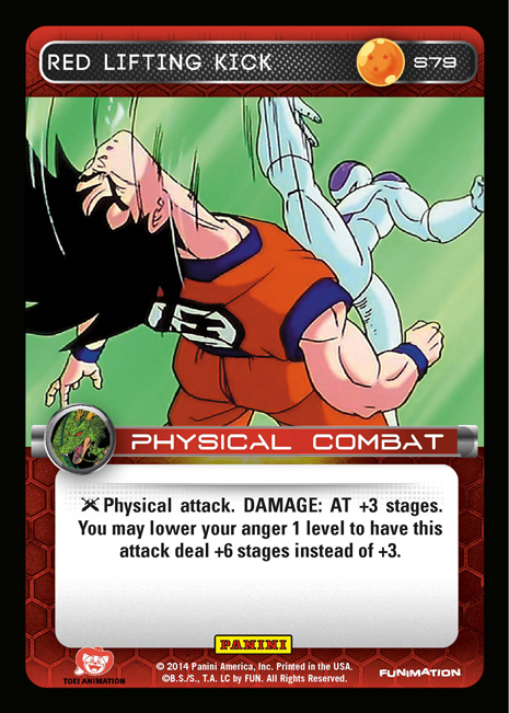 Red Lifting Kick